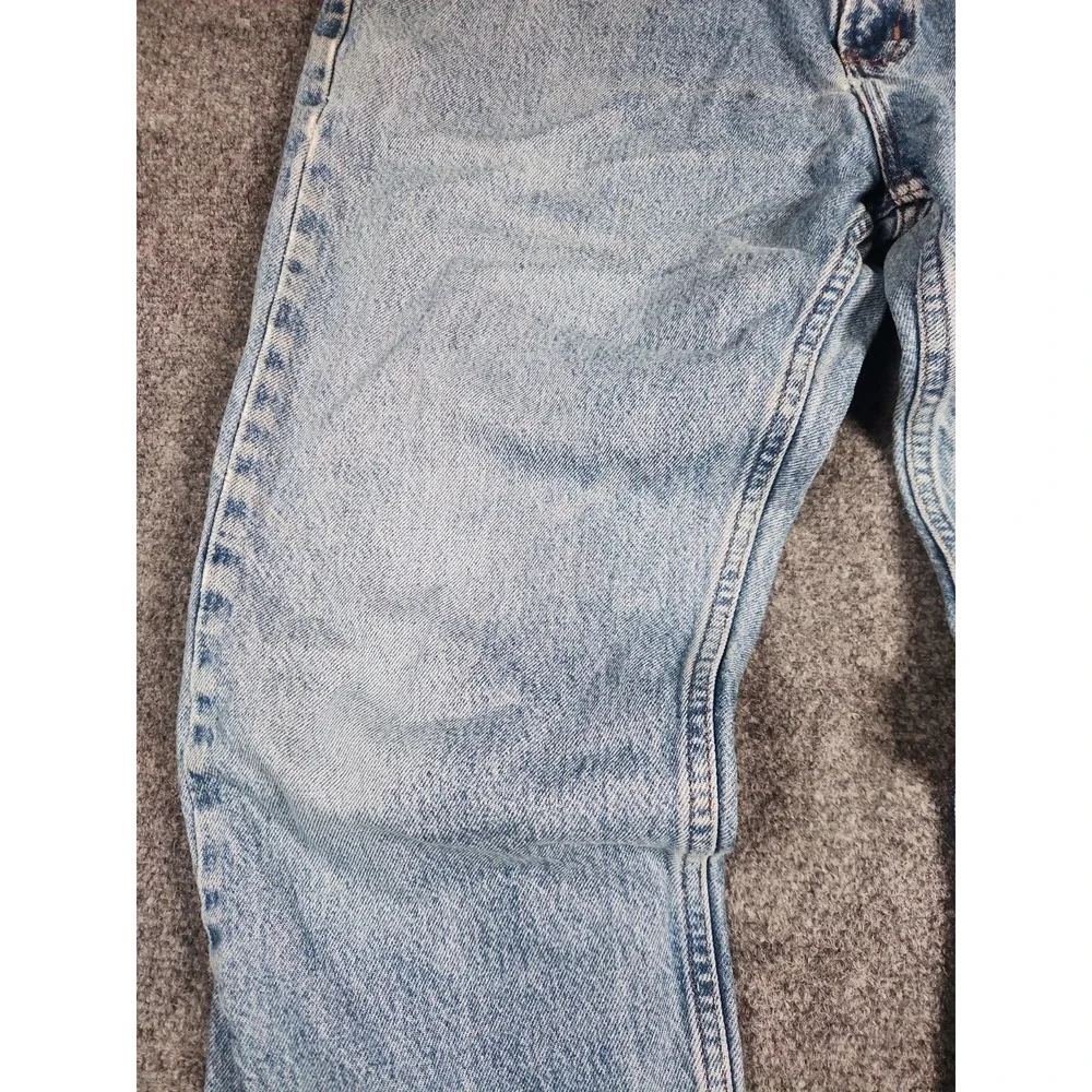 Harley Davidson Vintage Jeans 36x29 Light Wash Distressed USA Made MotorClothes
